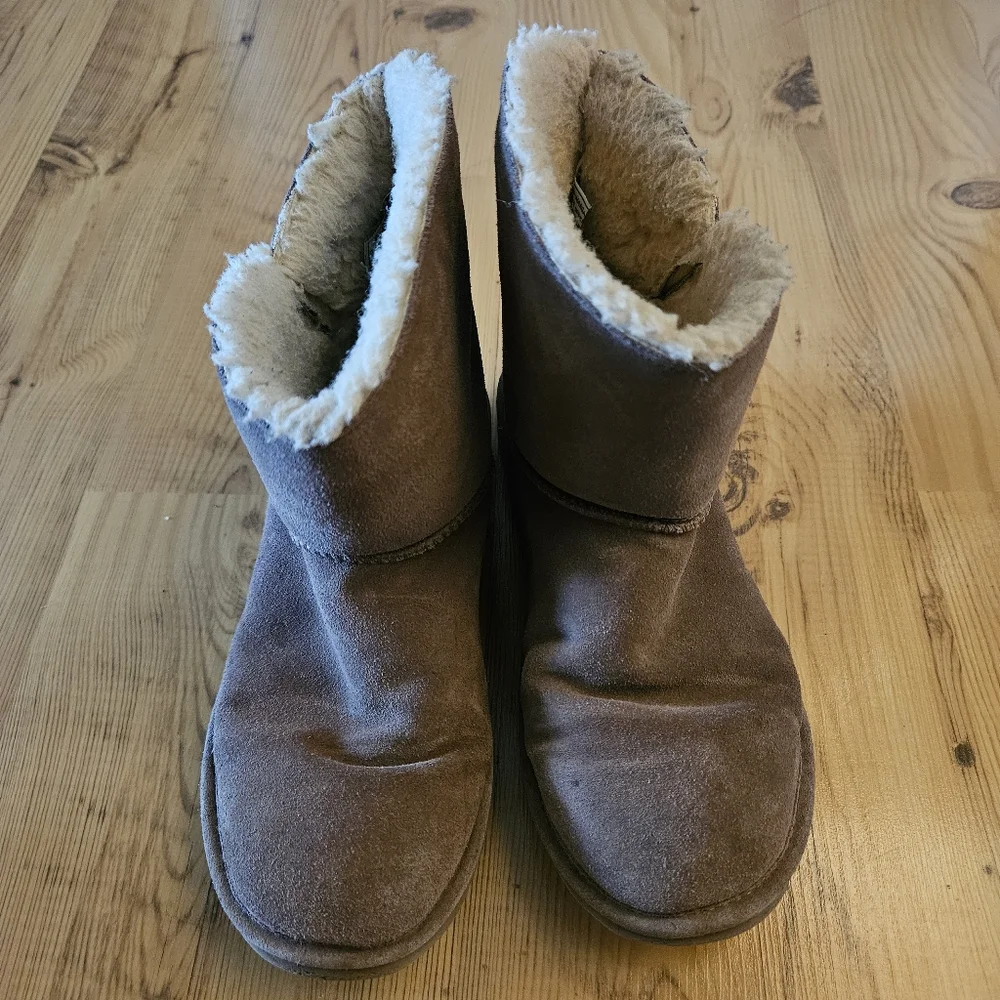 BearPaw Women's Shearling Boots - Picture 2 of 11